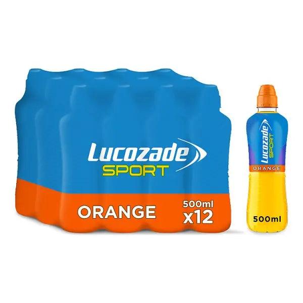 Lucozade Sport Orange 500ml (Case of 12) - Honesty Sales U.K