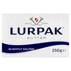 Lurpak Butter Slightly Salted 250g (Case of 10) - Honesty Sales U.K