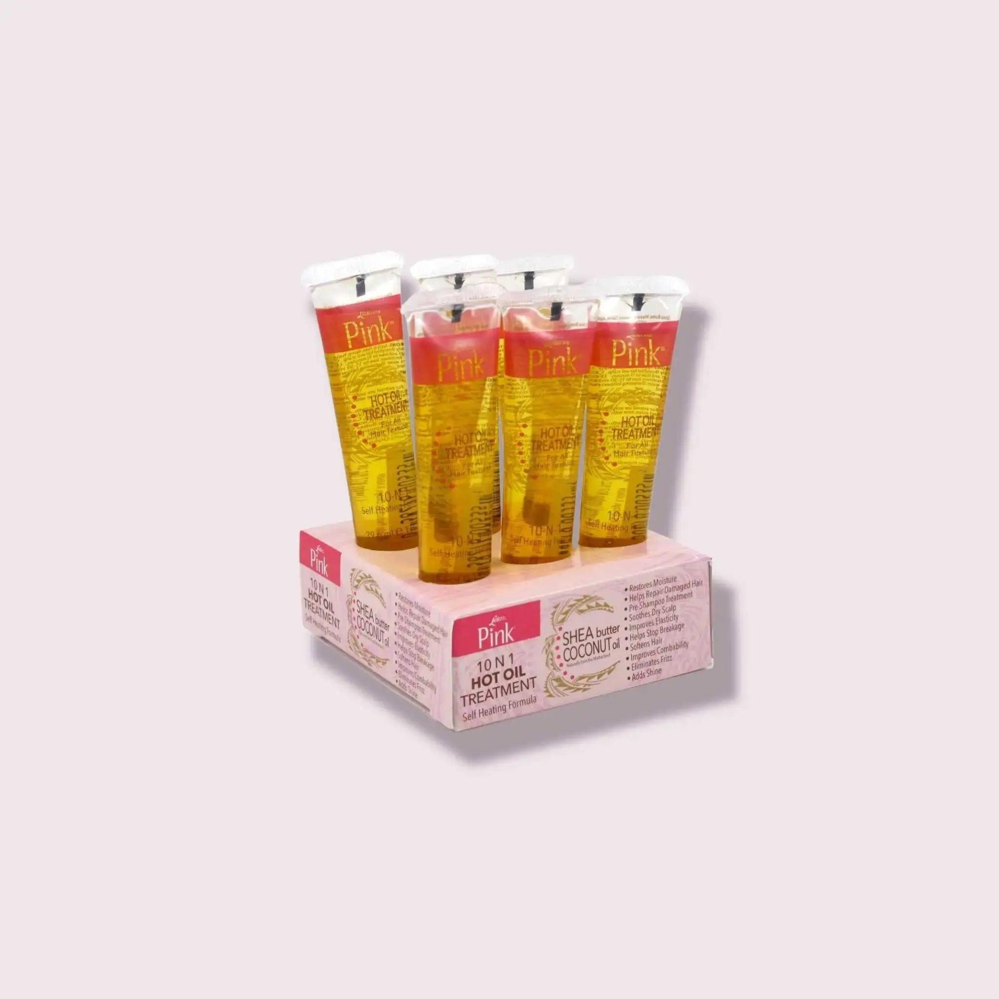 Luster's Pink Hot Oil Treatment 10-N-1 1 Ounce Tubes - Honesty Sales U.K