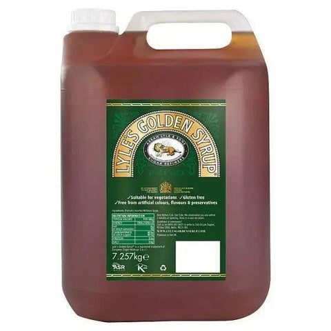 Lyle's Golden Syrup 7.257kg Gluten free - Honesty Sales U.K