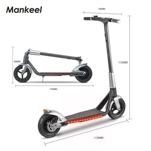 Mankeel MK006 Sliver wings Porsche design electric scooter - Honesty Sales U.K