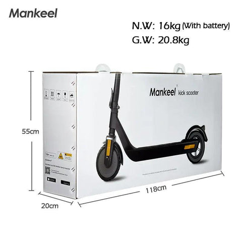 Mankeel MK090 Steed 36V/10.4Ah 350W Folding Electric Scooter - Honesty Sales U.K