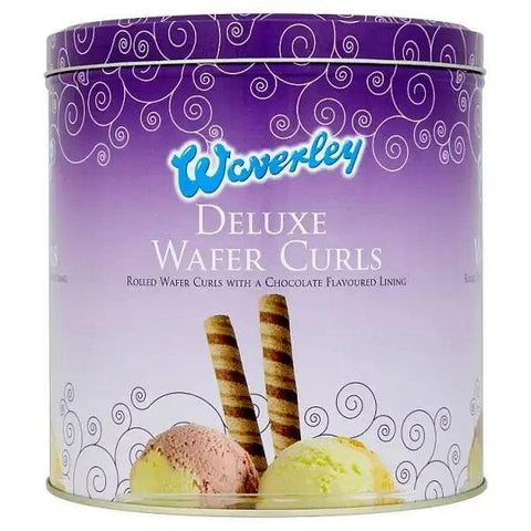 Marcantonio Waverley Sundae Sensations Rossini Deluxe Wafer Curls 2 x 280 - Honesty Sales U.K