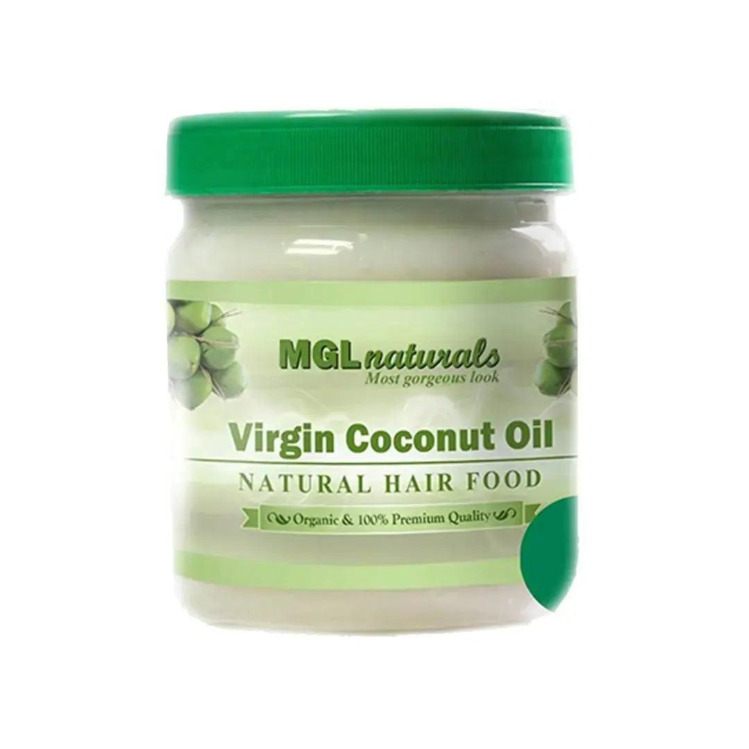 MGL Naturals Virgin Coconut Oil nutural Hair Food (400g) - Honesty Sales U.K
