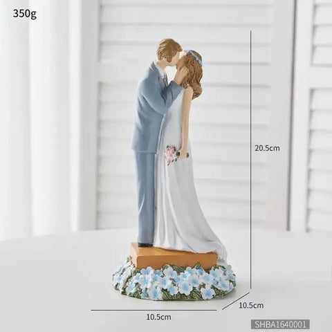 Modern Resin Character Miniature Figurines Home Decoration Accessories Love Gift Desk Decoration Memorial Gift Easter Decoration - Honesty Sales U.K