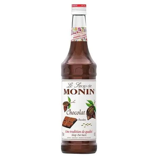 Monin Chocolate Syrup 70cl Ingredients and Allergens Sugar - Honesty Sales U.K