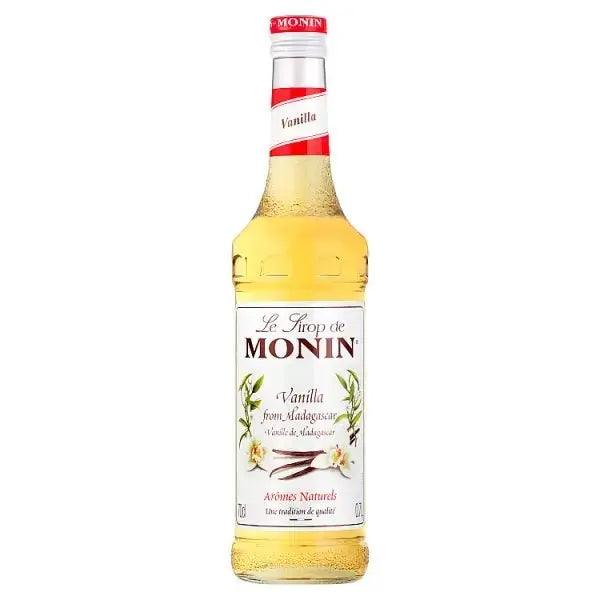 Monin Vanilla 70clIngredients and AllergensSugar - Honesty Sales U.K