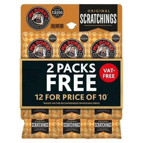 Mr. Porky Original Scratchings 25g - Honesty Sales U.K