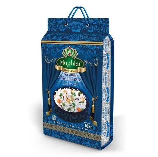 Mughlai Blue Premium Basmati Rice 10kg - Honesty Sales U.K