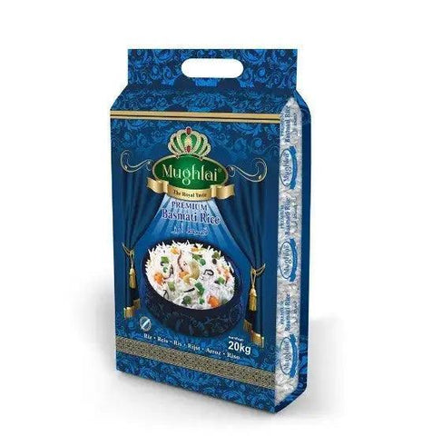 Mughlai Blue Premium Basmati Rice 20kg - Honesty Sales U.K