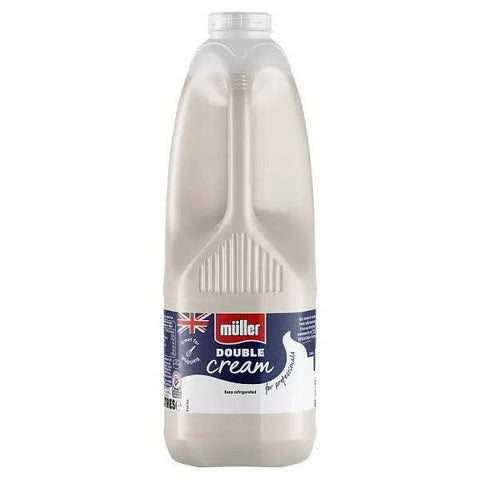 Müller Double Cream 2 Litres - Honesty Sales U.K