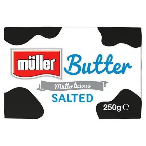 Müller Salted British Butter 250g - Honesty Sales U.K