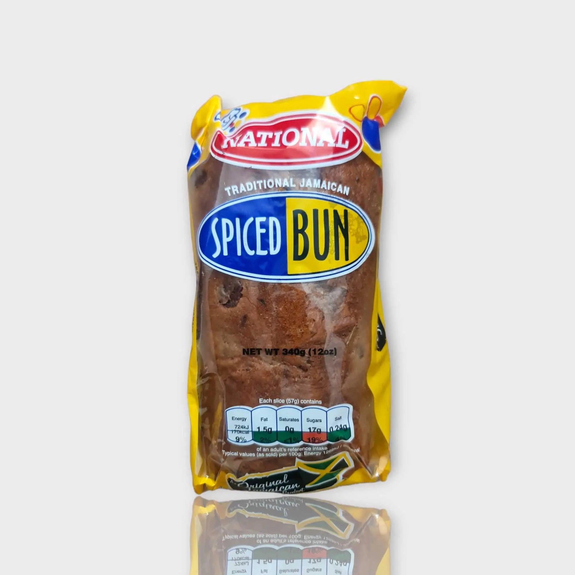 National Traditional Jamaican Spiced Bun 340g - Honesty Sales U.K
