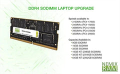 NEMIX RAM 16GB DDR-4 PC4-25600 for PCs – NEW - Honesty Sales U.K