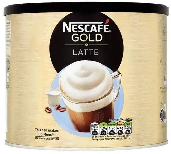 NESCAFÉ GOLD Latté Instant Coffee Tin 1kg - Honesty Sales U.K