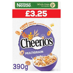 Nestle Cheerios Multigrain Cereal 390g (Case of 6) - Honesty Sales U.K