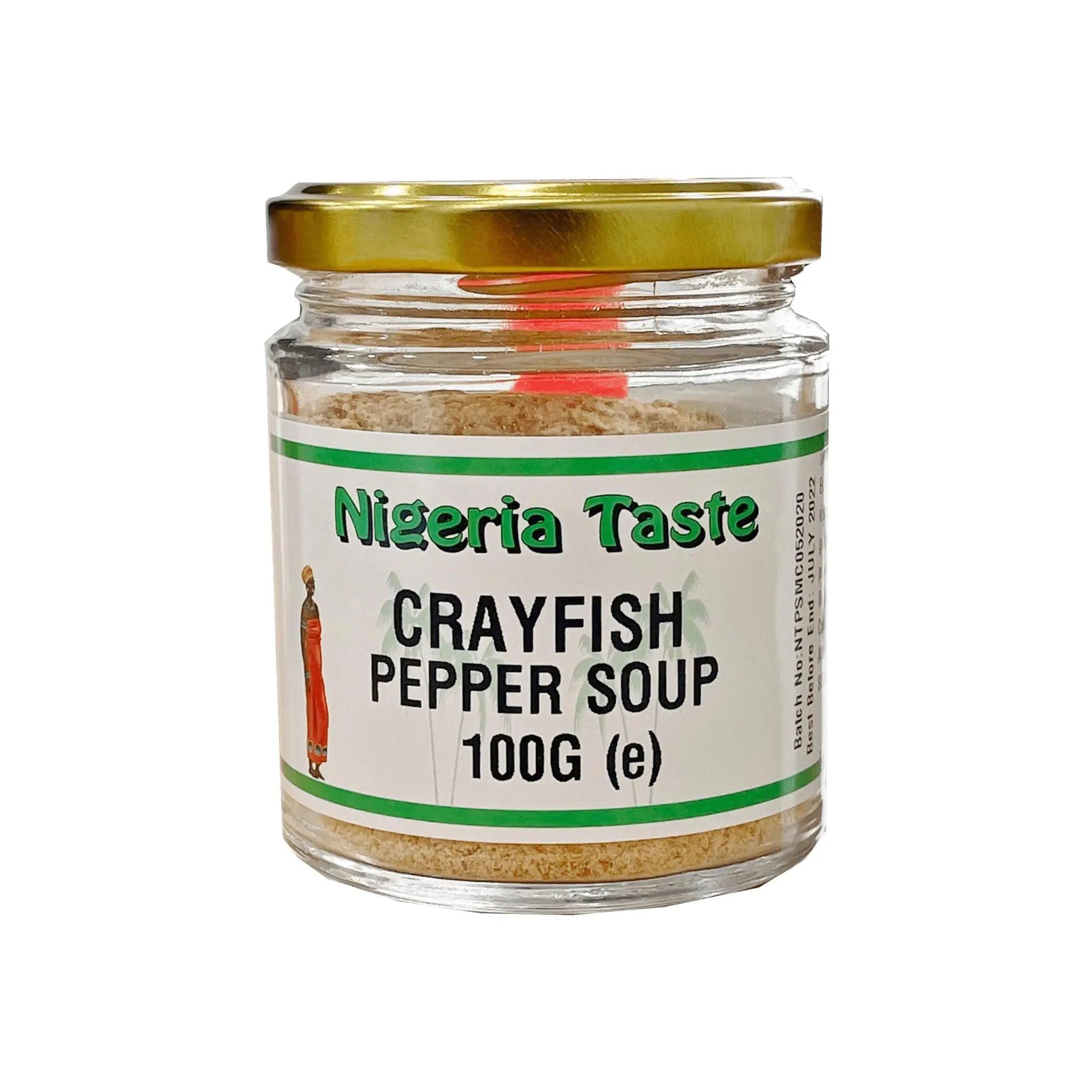 Nigeria Taste Jar Crayfish Pepper Soup(100g) Nigeria Taste