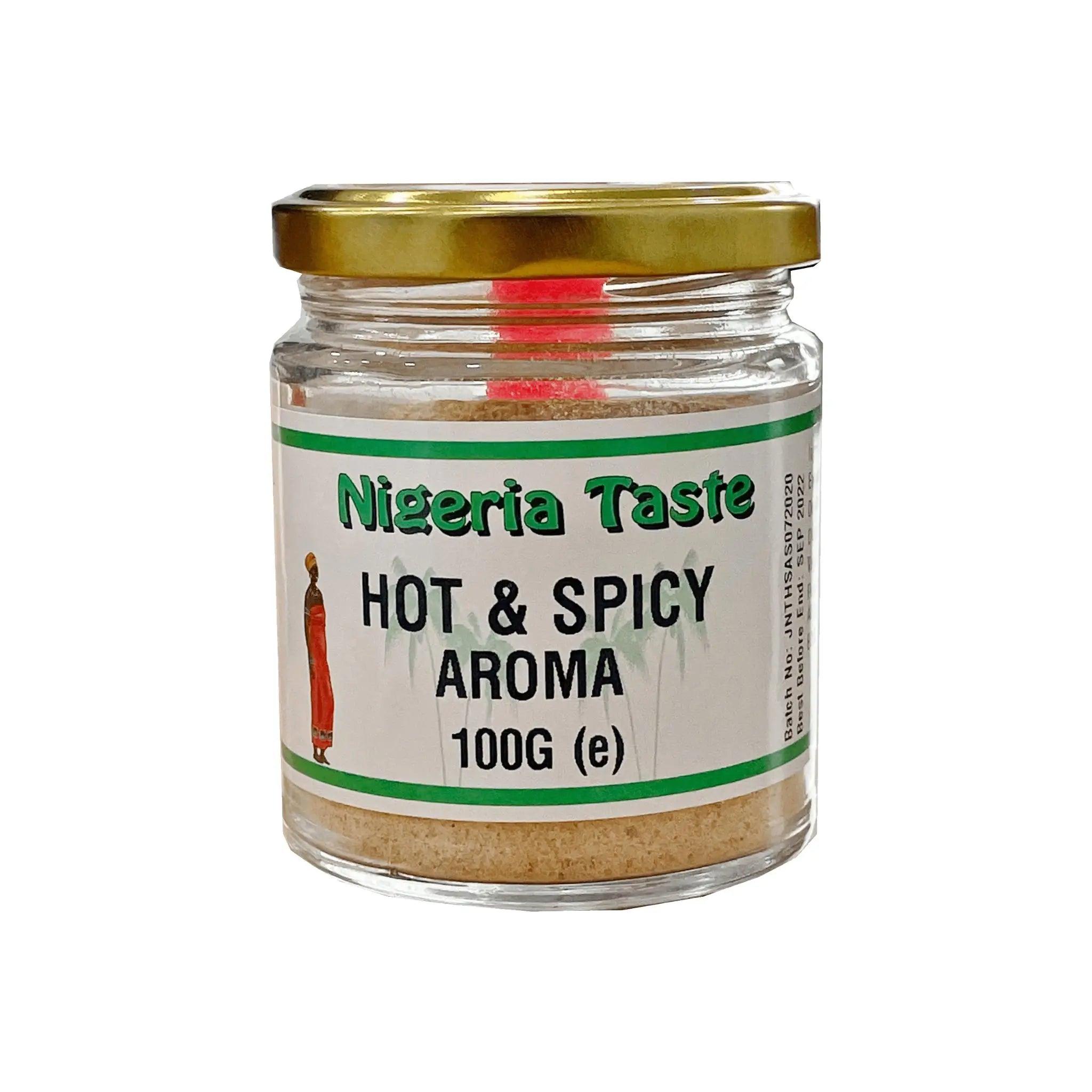 Nigeria Taste Jar Hot & Spicy Aroma(100g) Nigeria Taste