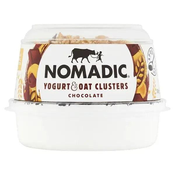 Nomadic Yogurt & Oat Clusters Chocolate 169g - Honesty Sales U.K