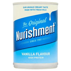 Nurishment The Original Vanilla Flavour 400g (Case of 12) - Honesty Sales U.K