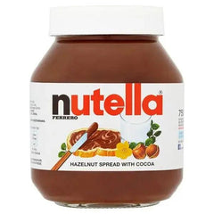 Nutella Hazelnut and Chocolate Spread Jar 750g - Honesty Sales U.K