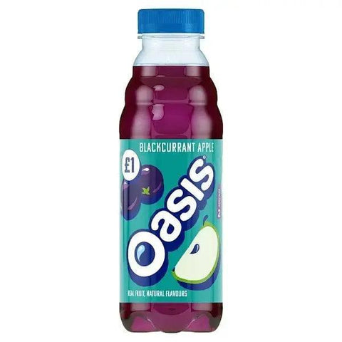 Oasis Blackcurrant Apple 500ml (Case of 12) - Honesty Sales U.K