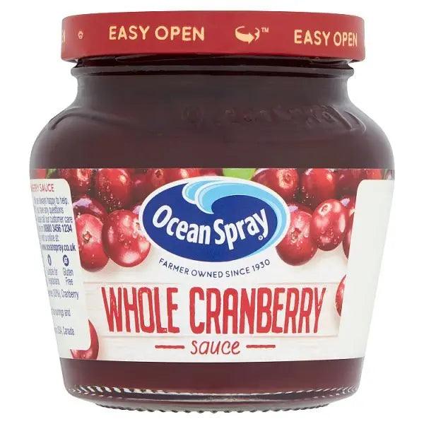 Ocean Spray Whole Cranberry Sauce 250g (Case of 6) - Honesty Sales U.K