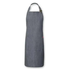 Oliver Harvey Denim Bib Apron Black, Grey, Indigo - Honesty Sales U.K