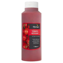 Olympic Tomato Ketchup 1 Litre With sugar and sweeteners - Honesty Sales U.K