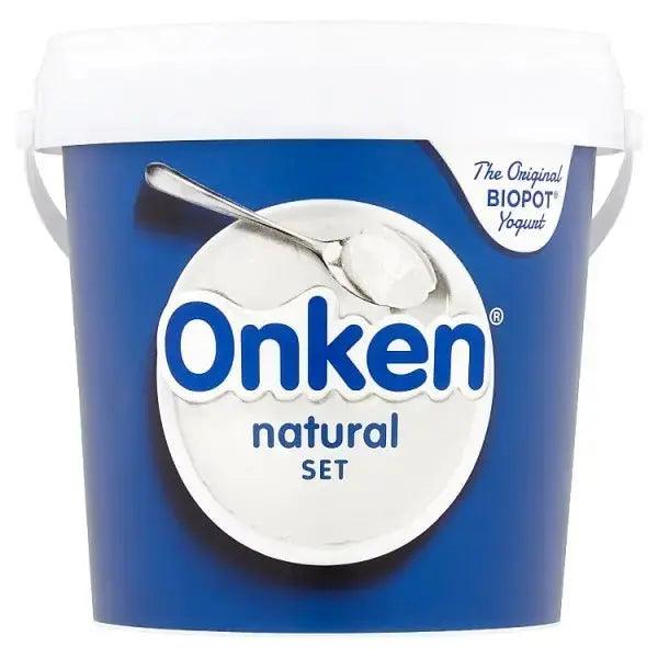 Onken Natural Set Yogurt 1kg Gluten Free - Honesty Sales U.K