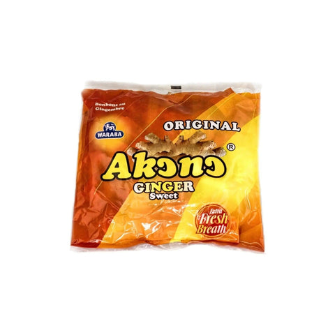 Original Akono Ginger Sweet a natural candy - Honesty Sales U.K