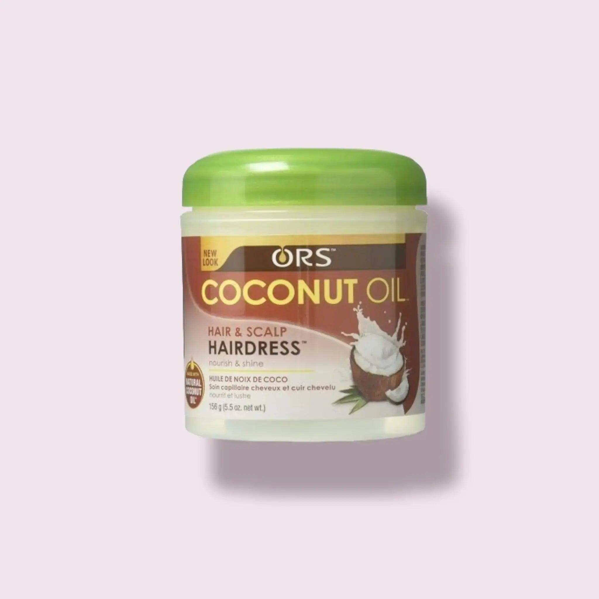 ORS Coconut Oil Hair & Scalp Hairdress 156g, 5.5oz - Honesty Sales U.K