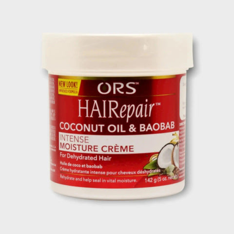 ORS Hair Repair Coconut Oil & Baobab Intense Moisture Creme 142g - Honesty Sales U.K