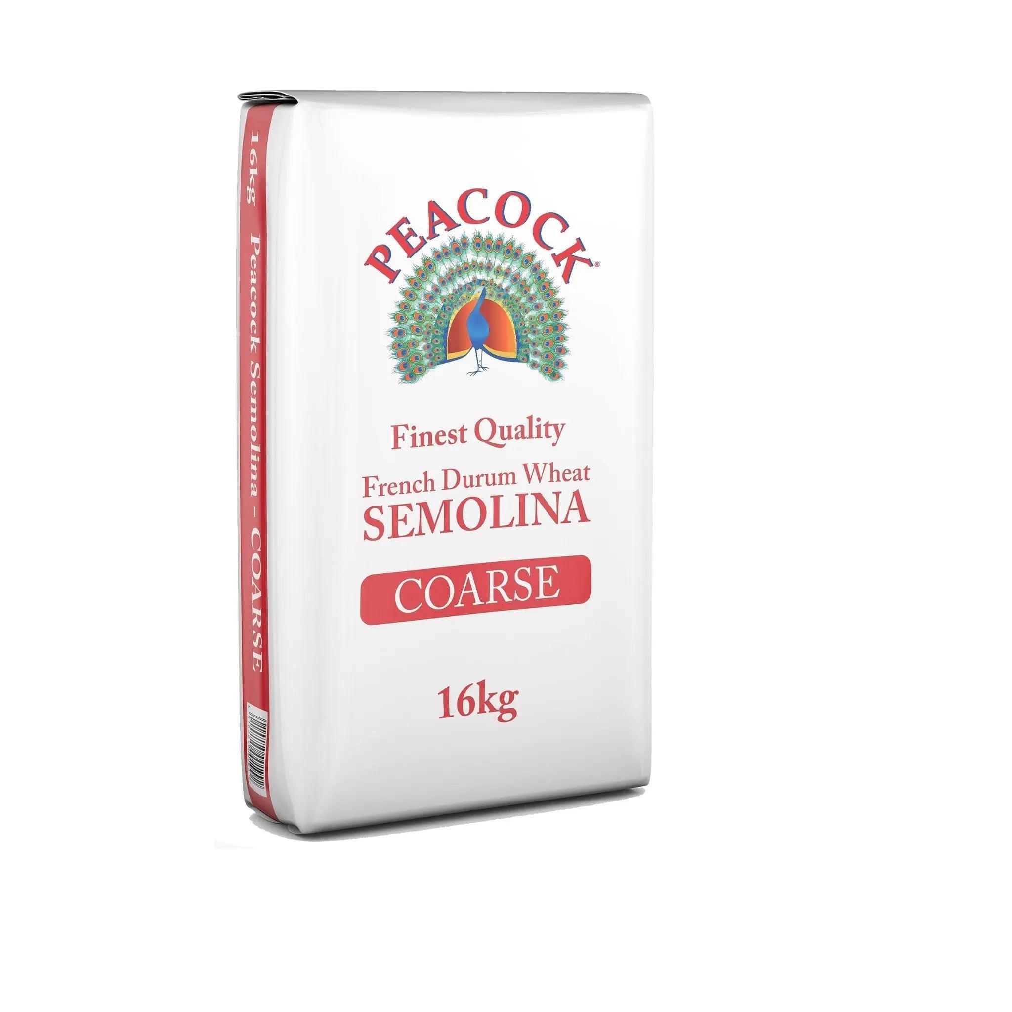 Peacock Semolina Coarse(16kg) - Honesty Sales U.K