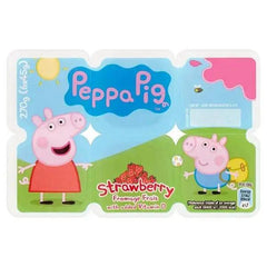 Peppa Pig Strawberry Fromage Frais 6x45g - Honesty Sales U.K