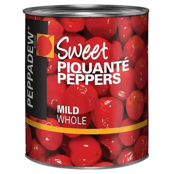 PEPPADEW® Sweet Piquanté Peppers Mild Whole 3.0kg (Drained Weight 1.2kg) - Honesty Sales U.K