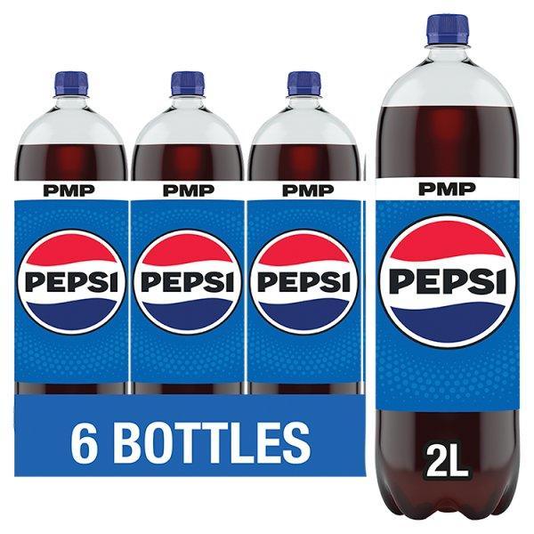 Pepsi 2 Litres (Case of 6) - Honesty Sales U.K