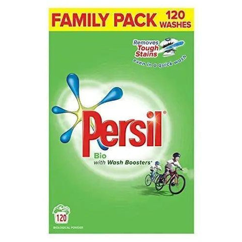 Persil Bio Biological Powder 120 Washes 8.4kg - Honesty Sales U.K