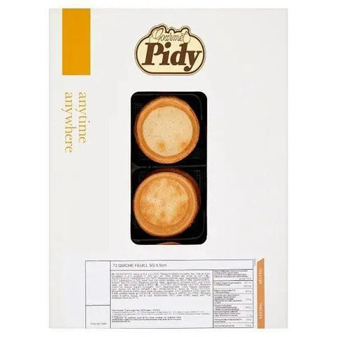 Pidy Quiches Feuillete 8.5cm 1.310kg - Honesty Sales U.K