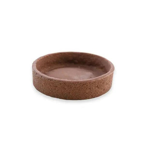 Pidy tartlet round choco 8cm 36pk (Case of 1) - Honesty Sales U.K