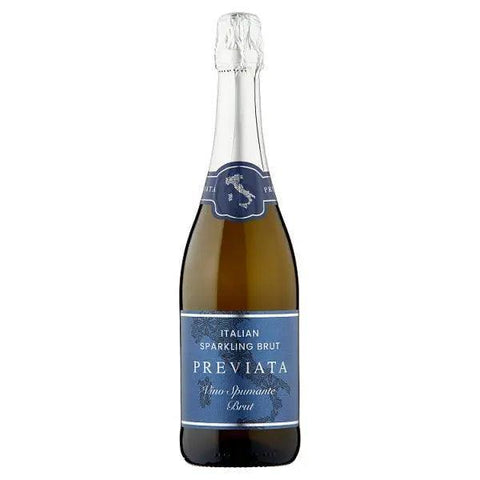 PREVIATA Italian Sparkling Brut 75cl (Case of 6) - Honesty Sales U.K