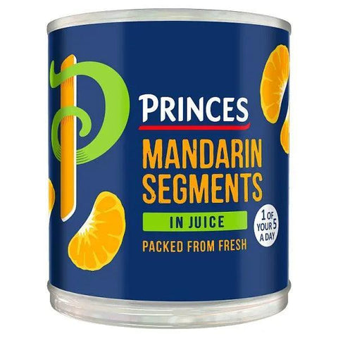 Princes Mandarin Segments in Juice 298g (Case of 6) - Honesty Sales U.K