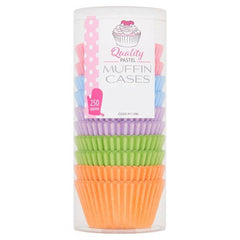 Quality Pastel Muffin Cases - Sets of 250 - Honesty Sales U.K