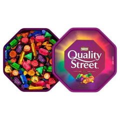 Quality Street Chocolate Tub 600g Delicious milk and dark chocolates - Honesty Sales U.K