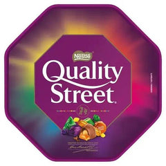 Quality Street Chocolate Tub 600g Delicious milk and dark chocolates - Honesty Sales U.K
