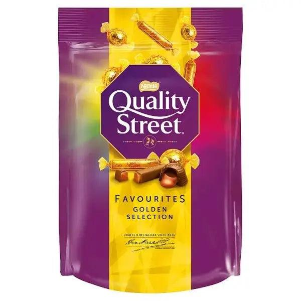 Quality Street Favourites Golden Selection 361g (Case of 8) - Honesty Sales U.K