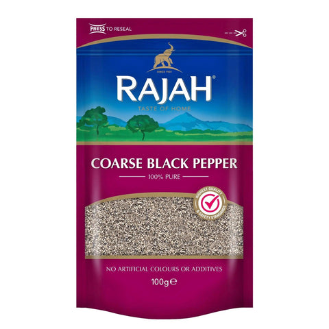 Rajah Coarse Black Pepper - Honesty Sales U.K