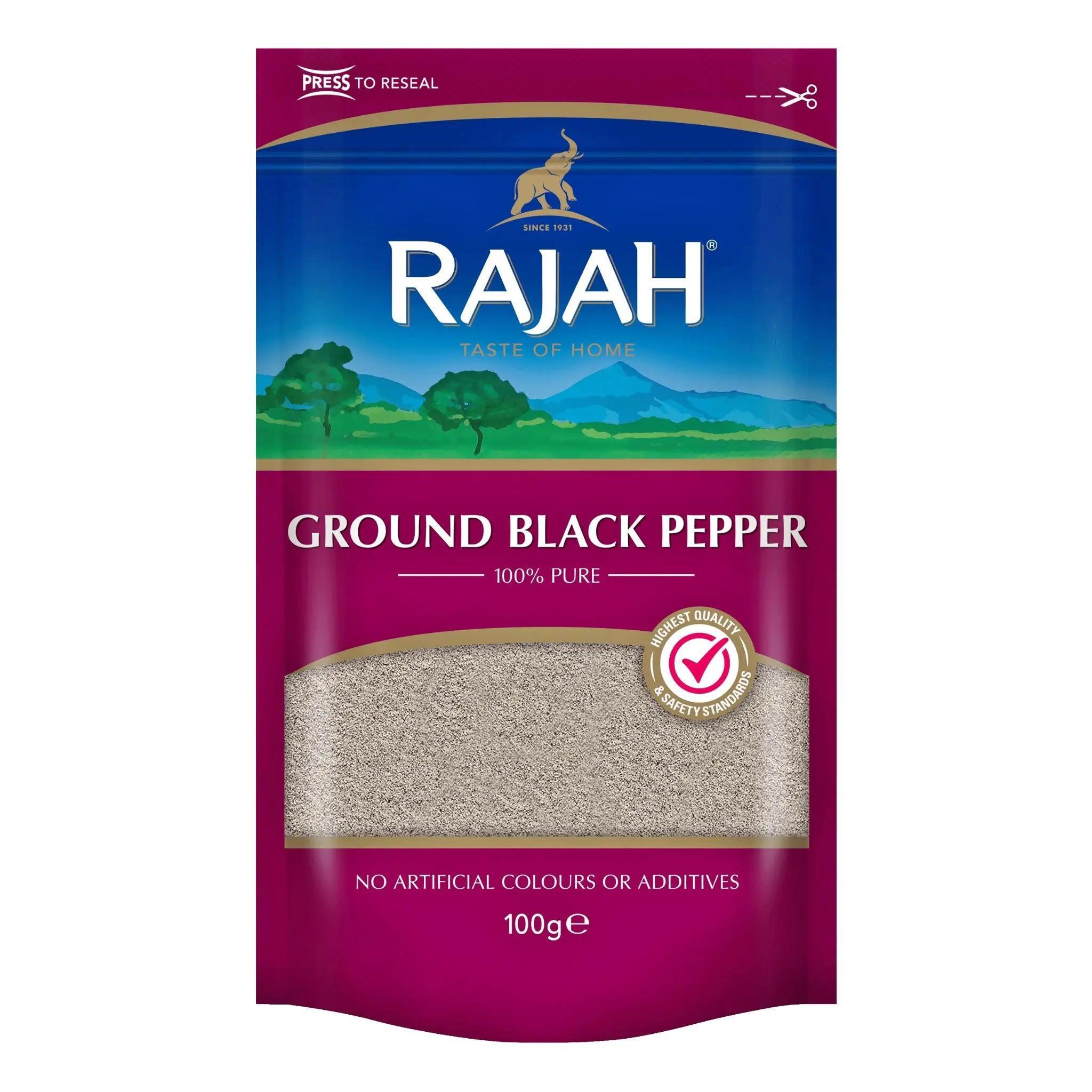 Rajah Ground Black Pepper - Honesty Sales U.K