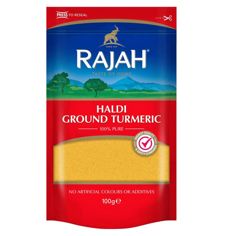 Rajah Haldi Ground Turmeric - Honesty Sales U.K