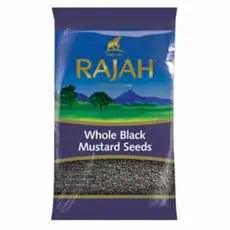 Rajah Whole Black Mustard Seeds 100g - Honesty Sales U.K